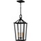 Quoizel Hull Outdoor Hanging 3 Light Matte Black HUL1909MBK - alternate 2